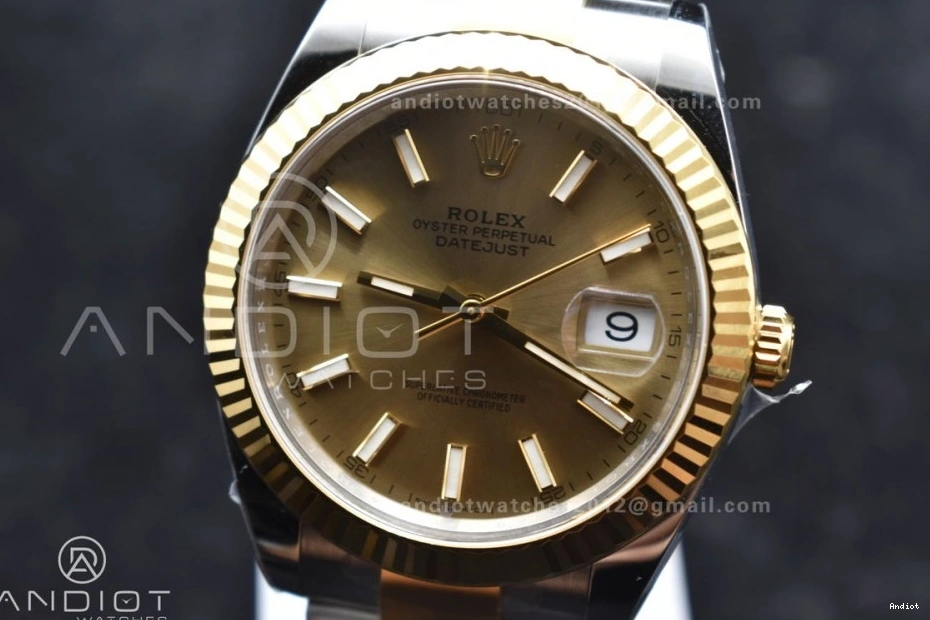 YG VR3235 SS on Edition Clean Best YG Dial Bracelet Steel 1:1 Stick Oyster DateJust 126333 904L 41 1104
